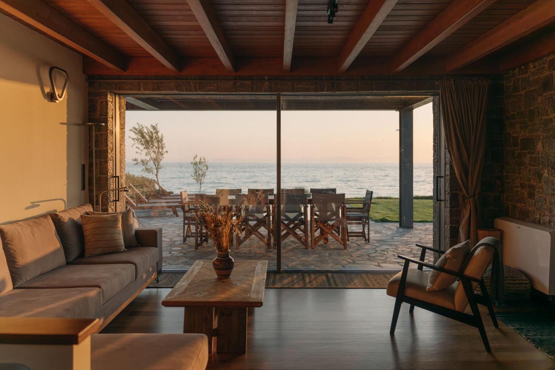 Real Life Homes Luxurious Seafront Villas Each With Their Own Private Pools Korakochori ภายนอก รูปภาพ